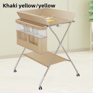 <span class=keywords><strong>Table</strong></span> à <span class=keywords><strong>langer</strong></span> multifonctionnelle avec <span class=keywords><strong>baignoire</strong></span>, plateforme pliable pour le soin des couches, portable pour nourrissons et tout-petits - Product Image 1