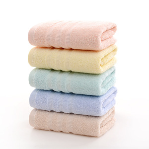 <span class=keywords><strong>Serviette</strong></span> en coton pur rayée épaissie 100% coton absorbante pour la maison, l'hôtel, le salon de beauté, vente en gros - Product Image 1