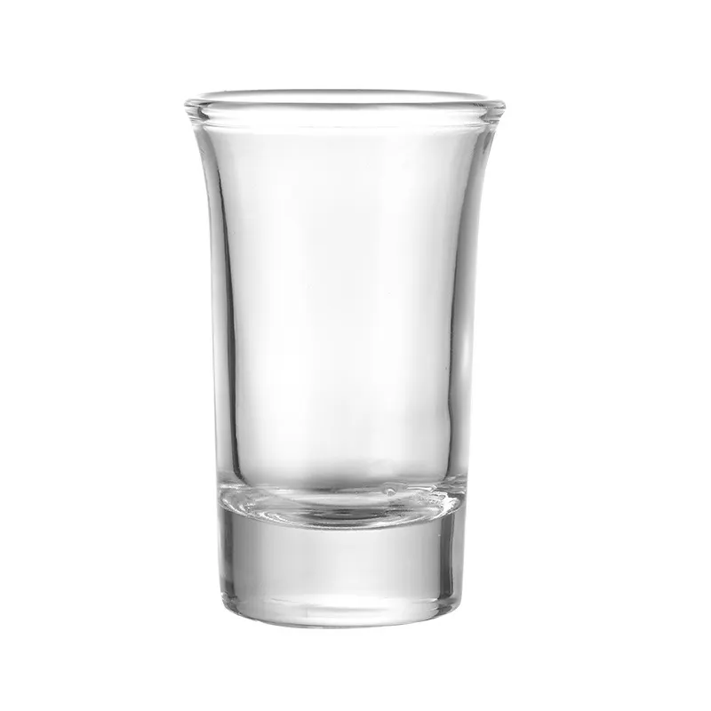 Libbey 30ml 1 Oz Soda Lime bicchiere da Shot con fondo spesso con bordo dorato