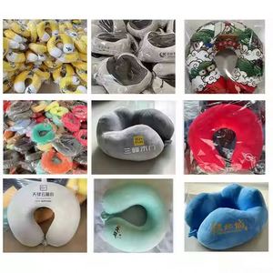 Luxury Velvet Soft Space Memory Foam Neck Solid U-Shape Cervical Healthcare Travel Pillow With Slow Long Head - Product Image 6