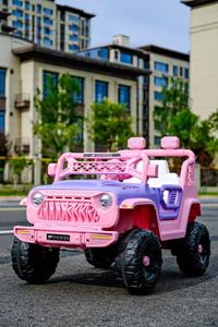 <span class=keywords><strong>Voiture</strong></span> électrique tout-terrain télécommandée à double porte pour enfants, 2 places, alimentée par batterie, jouet pour bébés - Product Image 2