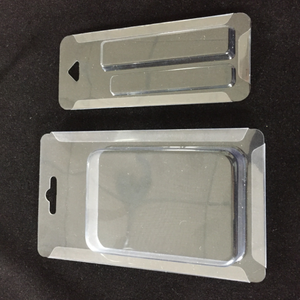 customized blister cards Clear Plastic clamshell Packaging Blister