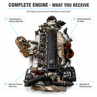 Moteur complet d'occasion avec inspection vidéo disponible, excellent état de marche, Nissan Patrol Y60 Y61 TD42T 4.2L Diesel AGP