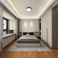 Conceptions architecturales de villas modernes avec décoration intérieure pour appartements, dessins 3D+CAD, solution de projet tout-en-un