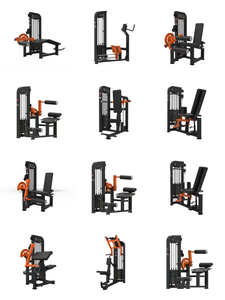 Máquina de entrenamiento de fuerza de alto estándar estilo martillo, con doble función de press de pecho y <span class=keywords><strong>pull</strong></span> <span class=keywords><strong>down</strong></span> de pectorales, para uso comercial en gimnasios. - Product Image 5