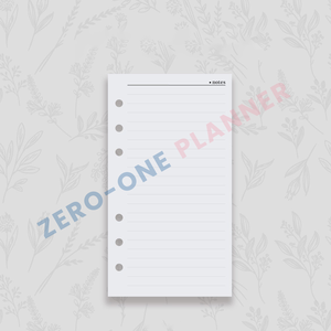 thumbnail image 2 of A5 Refill Paper, Planner Inserts For A5 Binder Budget Planner Journals Notebook, 6 Ring Loose Leaf Lined Paper With Binder Dividers, 240 Pages (White 2 of 9