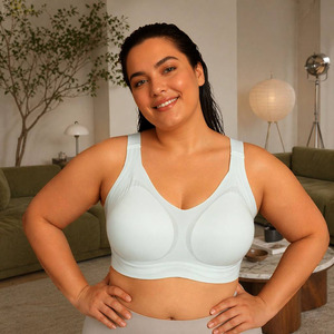 Women s Intimates Xxl Intimate Wear for Women Lingerie Line Invisible Wireless <strong>Plus</strong> <strong>Size</strong> Bra - Product Image 3
