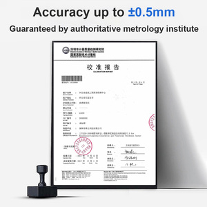 Jauge et mesureur d'épaisseur de verre LS200 de qualité professionnelle, précision de 0,5 mm, dispositif de mesure laser OEM pour installations - Product Image 5