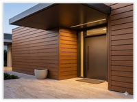 Panneau mural extérieur en aluminium imperméable et durable, revêtement mural extérieur en aluminium, panneau mural décoratif pour jardin et parc