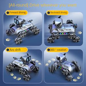 <span class=keywords><strong>Robot</strong></span> électrique cascadeur intelligent à 8 roues, <span class=keywords><strong>jouet</strong></span> pour <span class=keywords><strong>chien</strong></span>, concept de déformation pour enfants, adultes, <span class=keywords><strong>chien</strong></span> mécanique intelligent à distance - Product Image 4