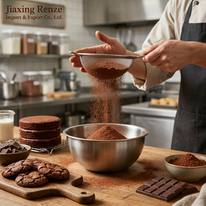 Poudre de graisse de cacao alcalinisée 10-12% pour biscuits, matière première pour le chocolat - Product Image 6