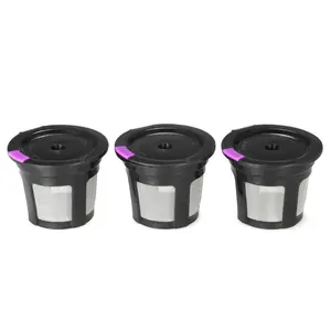 3 Capsule di caffè riutilizzabili pz/set per Keurig 2.0 e 1.0 birrai filtri caffè ricaricabili