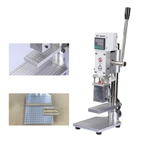 Machine d'estampage de gaufrage de marque de gravure de logo de petite chaussure en cuir