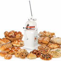 Rouleuse de pâte à pain au café, équipement de portionnement de pâte à petits pains pour le petit-déjeuner, diviseur de boules de pâte à pain pour le dîner, portionneuse de pâte à pain blanc en rouleaux
