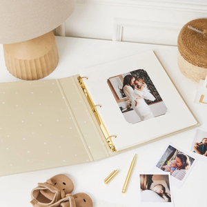 Cadeau de fête prénatale <span class=keywords><strong>Livre</strong></span> de souvenirs pour bébé <span class=keywords><strong>Livre</strong></span> de <span class=keywords><strong>citations</strong></span> pour enfants en lin - Product Image 6