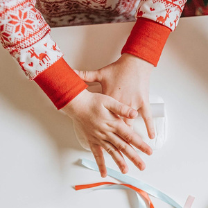 Ensemble d'empreintes de pattes d'animaux en argile blanche, souvenirs faits à la main pour chats et chiens, ornements de décoration pour la maison, 2020 - Product Image 3