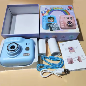 Mini Cámara Digital para Niños, Cámara con Resolución de Video 4K, Impresión Instantánea de <span class=keywords><strong>Fotos</strong></span>, Función de Grabación, Regalo para Niños - Product Image 5