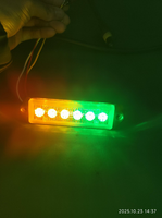 6 LED Scheinwerfer LKW Zubehör Benutzer definierte Farben Autozubehör 12V 24V Großhandel Blitzlicht