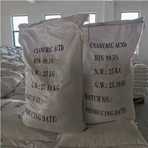 Bon Prix <span class=keywords><strong>Acide</strong></span> Cyanurique CYA 98% <span class=keywords><strong>Acide</strong></span> <span class=keywords><strong>Isocyanurique</strong></span> Fabricant Granules Traiter L'eau pour Piscines Pesticide Auxiliaire Cas 108-80-5 - Product Image 4