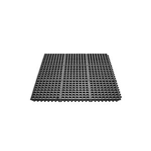 HAMAT Paillasson anneau ouvert caoutchouc noir L900xL900xT12 mm - Product Image 3