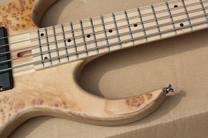 Bajo Eléctrico Flyoung Neck-Through para Zurdos, 5 Cuerdas, Bajo Profesional - Product Image 3