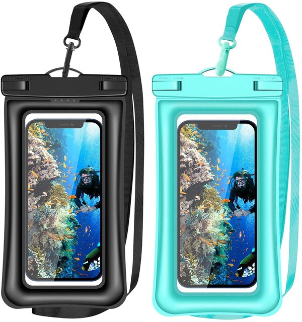 Custom Logo Universal Waterproof Phone Pouch IPX8 Cellphone Dry Bag Floating Phone Casefloating Cell Phone case