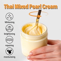 Crème éclaircissante pour femmes OEM, crème thaïlandaise à la perle mélangée, crème éclaircissante pour la peau, crème pour éliminer les taches noires, pour les peaux foncées