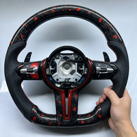 Volant sport en fibre de carbone forgée pour BMW F10 M5 F20 F30 M3 F80 M4 F82 M2 F87 F90 F11 F13 X5 F15 M6 E92 E93 E91 E90