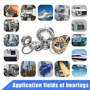 Roulement à billes 6206 2RS ZZ C3 à gorge profonde simple rangée, faible bruit, en acier chromé pour ventilateur et machine à laver - Product Image 5