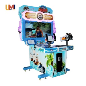 2 người chơi đảo phiêu lưu máy bắn súng Laser giả lập bắn súng 42 inch mục tiêu thực tế Máy Arcade hoạt động bằng tiền xu - Product Image 2