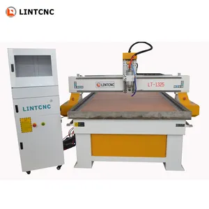 Best 1325 1530 Cnc Router Machine 3D Wood 3 Axis Wood Carving Cutting For Door Kitchen Cabinet Furniture Metal Aluminum Making