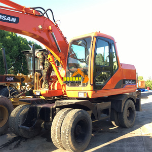 Excavadora de Ruedas Usada Doosan Dh150w-7 Dh150w Dh140w en Buen Estado, Excavadoras Usadas Doosan DX130 DX150 DX215 DX225 en Venta - Product Image 4