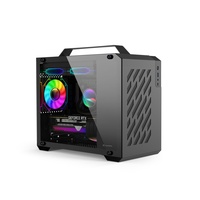 Boîtier d'ordinateur mini M ATX ITX AntarcChill, nouveau design, portable, petit boîtier, boîtier de jeu pour PC de bureau, micro-ordinateur de table
