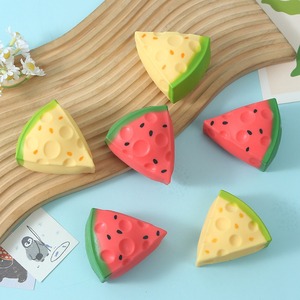 Promotional Tpr Foam Watermelon Squishy Anti-stress Anxiety Relief Soft Fruit Styling <b>Ball</b> Box Fidget Decompression Doll Toy - Product Image 1