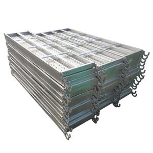 Plateforme de chantier galvanisée, passerelle en acier, planches de chantier avec crochet de style <span class=keywords><strong>Layher</strong></span> pour <span class=keywords><strong>échafaudage</strong></span> à anneaux - Product Image 3