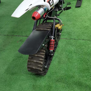 Комплект для переоборудования велосипеда-внедорожника, снежные передние лыжи, задние песочные дорожки - Product Image 5