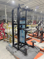Máquinas de selección de carga con pin de acero BrtwCommercial para entrenamiento de dominadas, asistencia para dips/levantes de pecho para gimnasio
