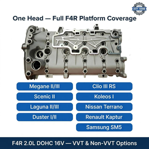 Culasse nue F4R 2.0L DOHC 16V VVT pour <span class=keywords><strong>Renault</strong></span> Megane <span class=keywords><strong>Scenic</strong></span> Laguna Duster en alliage d'aluminium, qualité OEM, directement de l'usine - Product Image 2
