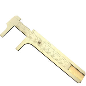 Boa Qualidade Joalheiro Portátil Jóias De Diamante Ferramenta De Medição 80mm Mini Latão Deslizante Vernier Caliper Gauge - Product Image 5