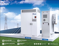 Deye 200kw ESS complet haute tension Lithium ion BESS 230KWh 215KWh C & I Système de stockage d'énergie avec onduleur hybride triphasé