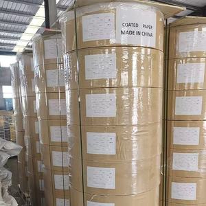 Papier autocopiant NCR de haute qualité 100% pâte de bois 55 g/m² 760 mm en rouleau pour usage industriel - Product Image 1