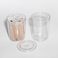 Boîte ronde pour bonbons, contenant en plastique Transparent, en PVC, avec impression personnalisée