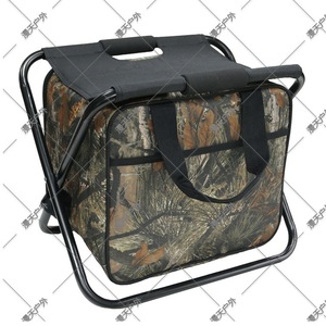 Fishing <b>Stool</b> Outdoor <b>Portable</b> Folding Camouflage Oxford Fabric Garden Chair With Storage Bag For Camping And Fishing - Product Image 2