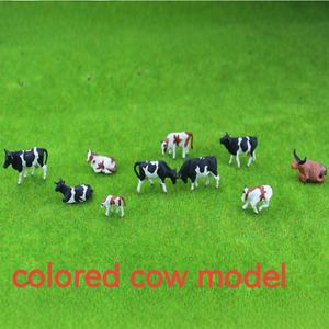 Diy Landschapsmodel Gesimuleerd Koebeeld 3d Modelontwerp In Plastic Voor Scène-Oplossing - Product Image 2