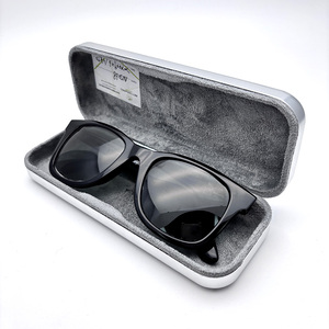 Étui à <span class=keywords><strong>lunettes</strong></span> en aluminium de conception haut de gamme <span class=keywords><strong>lunettes</strong></span> <span class=keywords><strong>lunettes</strong></span> de lecture boîtes de support de <span class=keywords><strong>lunettes</strong></span> de soleil étui à <span class=keywords><strong>lunettes</strong></span> de protection rigide - Product Image 4