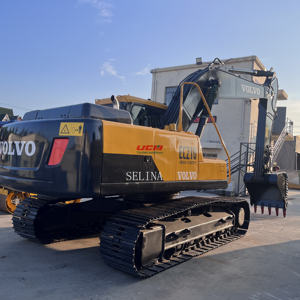 Excavadora de Orugas Usada Volvo Ec210 de Tamaño Mediano, Excavadora de Segunda Mano Ec210 Ec220 Ec240 con Pocas Horas de Trabajo - Product Image 3
