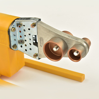 Soudeuse à fusion pour tuyaux PPR PE, contrôle de température électrique, moteur sans balais, qualité industrielle, 220V 50Hz 800W, 20-63mm, fusion à chaud