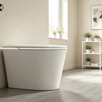 Design de mode ouzbek, toilettes intelligentes de haute technologie, toilettes intelligentes, produits pour la maison intelligente, inodores intelligents