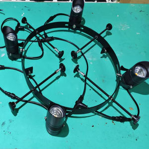 Hug Tree Lamp Twine Belt Círculo alrededor del árbol Jardín Poste de luz Paisaje Iluminación Paisaje municipal Avenida Focos - Product Image 6