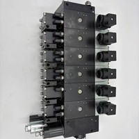 Camion pompe à flèche à quatre sections Comai, vanne de distribution hydraulique manuelle multidirectionnelle, vanne de direction inversée double